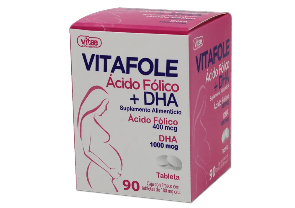 VITAFOLE + DHA 400MG C/90 TABS (ACIDO FOLICO + DHA)(IVA)(VITAE)