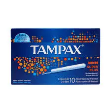 TAMPAX SUPER PLUS C/10 ABSORBENTES ( IVA)  - PROCTER