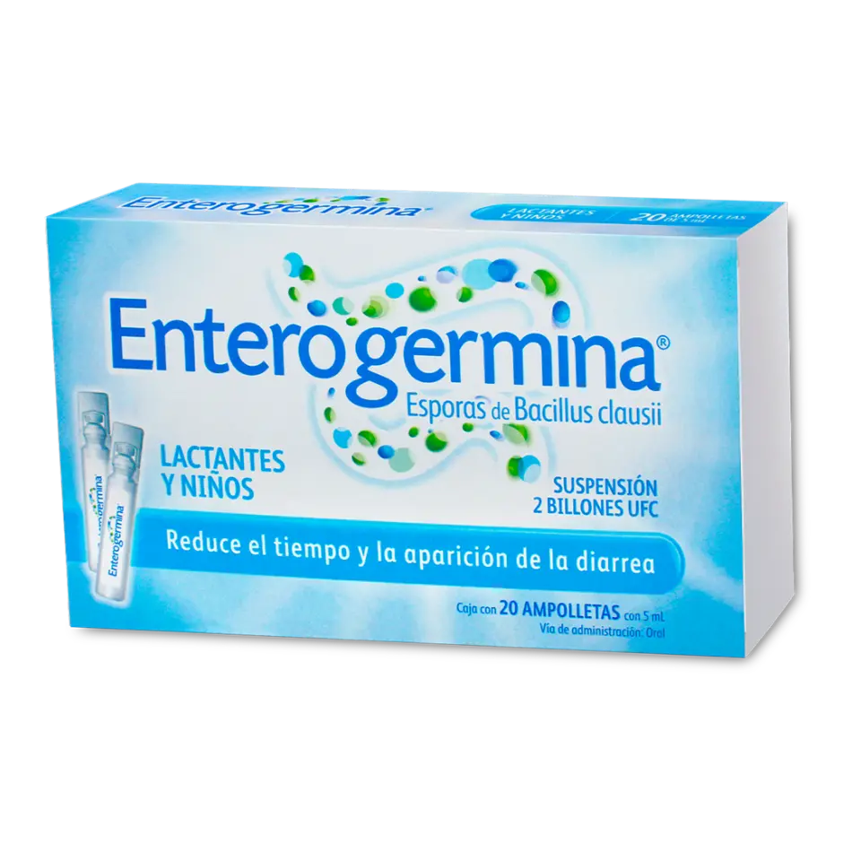 ENTEROGERMINA SUS C/20 AMP C/5ML (ESPORAS DE BACILLUS CLAUSII)(SANOFI)