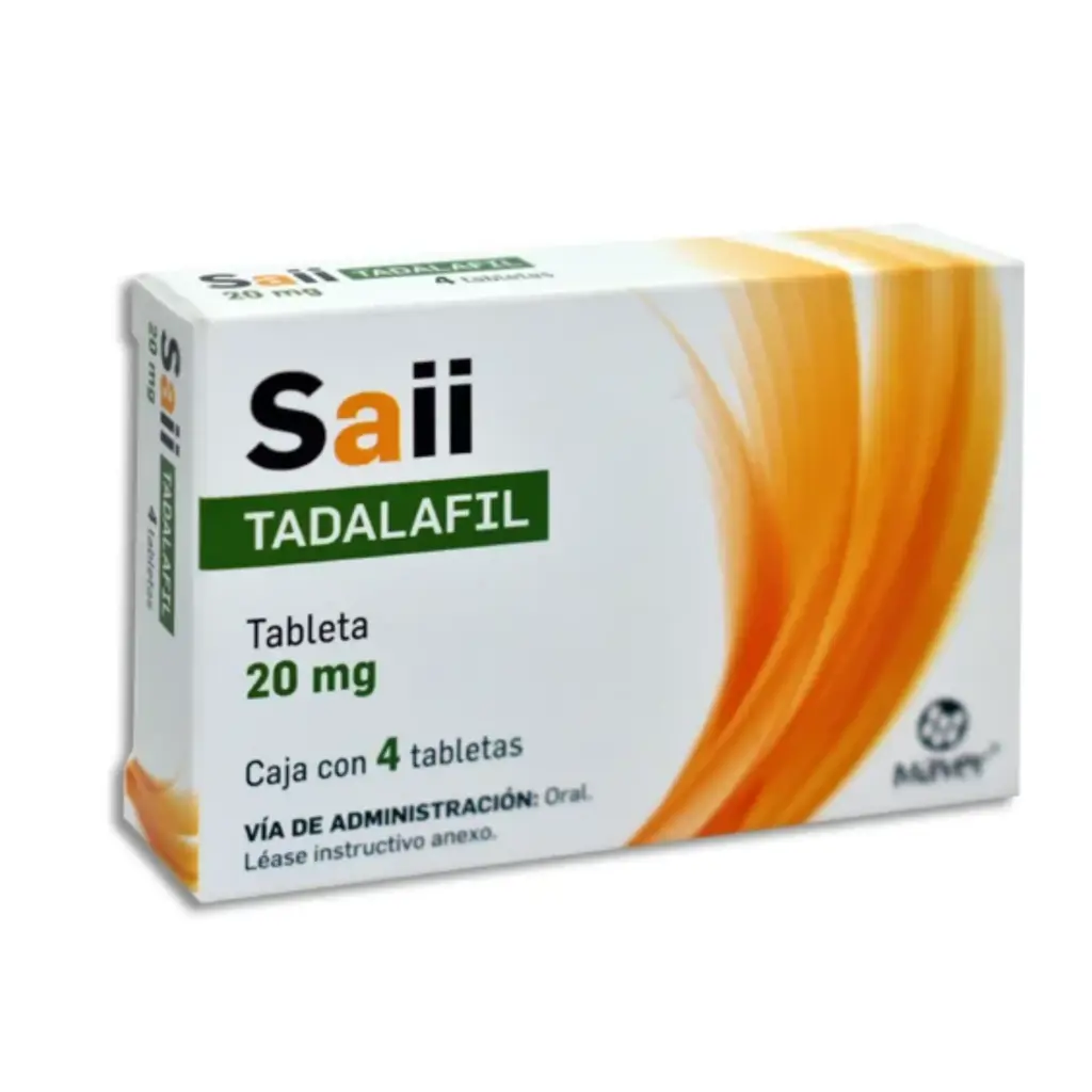 SAII 20MG C/4 TABS (TADALAFIL)(MAVER)