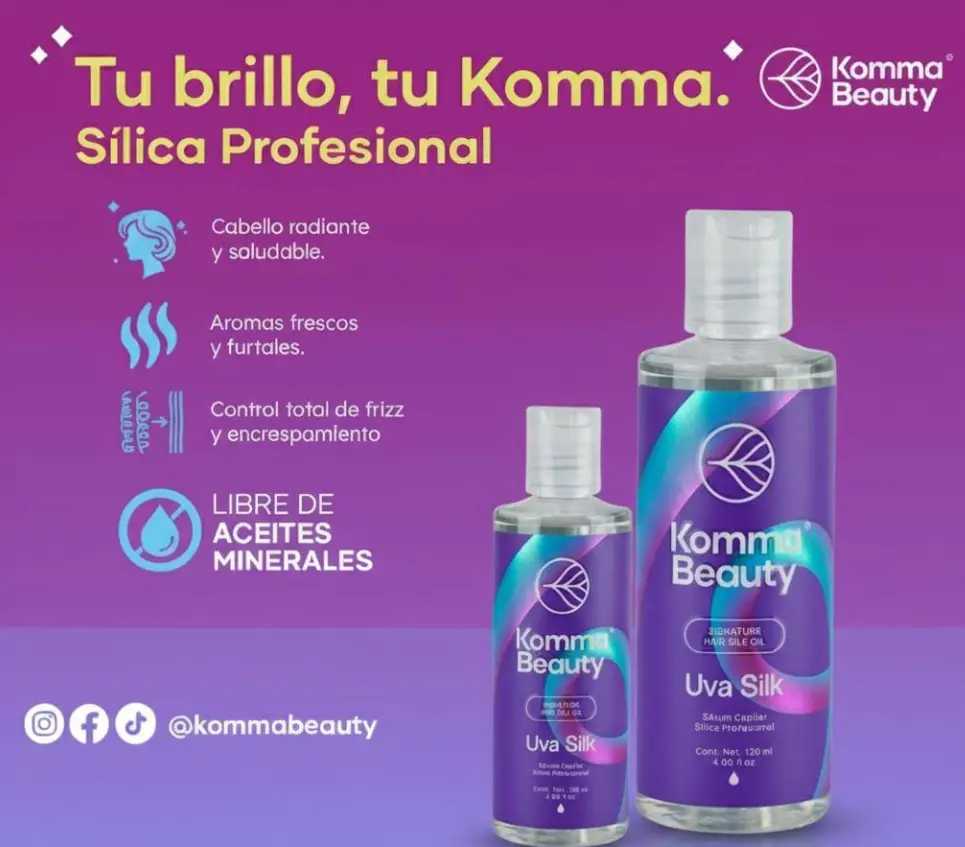 SILICA UVA 120 ML - (IVA) KOMMA BEAUTY