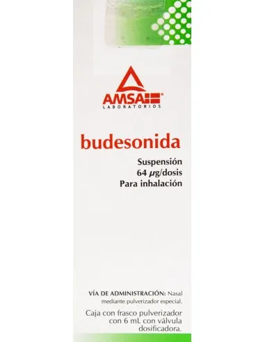 BUDESONIDA 64 MG SUS C/120 DOSIS (AMSA)