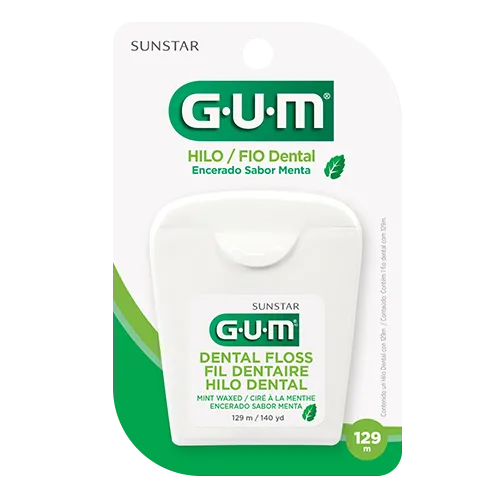 GUM HILO DENTAL ENCERADO MENTA C/129 M - (IVA)DEMA HEAL