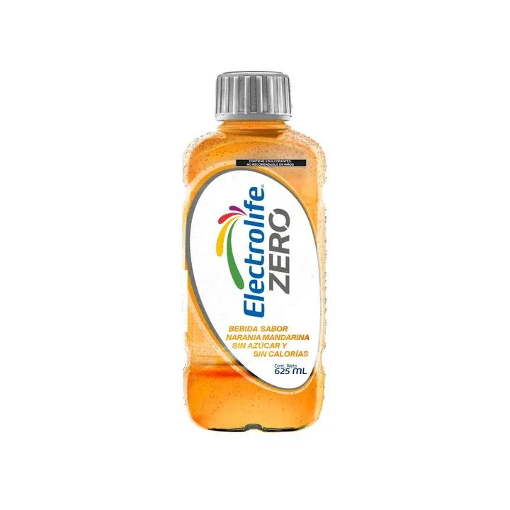 ELECTROLIFE ZERO NARANJA-MANDA 625ML ( ELECTROLITO ) ( PISA )