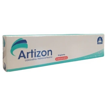 ARTIZON 5G/0.250G UNG C/20G (LIDOCAINA, HIDROCORTISONA)