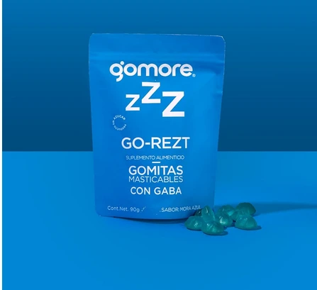 GOMORE ZZZ C/GABA/MAGNESIO/TEANINA GOMITAS C/90 GR (MORA AZUL)(IVA)