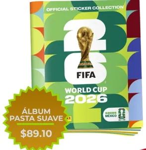 ÁLBUM DE PASTA SUAVE FIFA WORLD CUP 2026