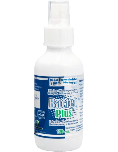 BACTER PLUS SOL C/120 ML ( AGUA ACIDA ELECTROLITICA ) ( IVA )