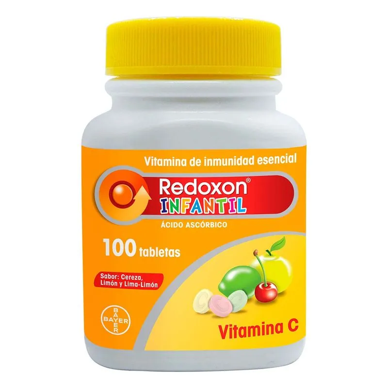 REDOXON INF 100 MG C/100 TAB MASTICABLES ( ACIDO ASCORBICO ) ( BAYER )