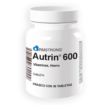 AUTRIN 600 ENV 36 TABS ( VITAMINAS/HIERRO )