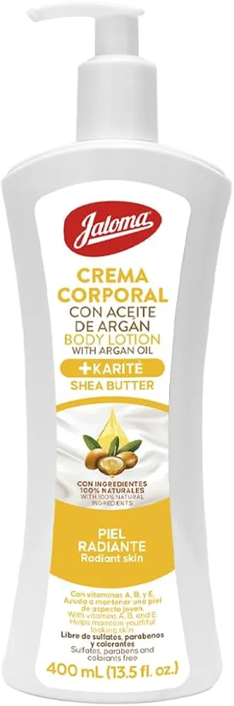 CREMA CORPORAL ARGAN + KARITE 400 ML (IVA) (JALOMA)