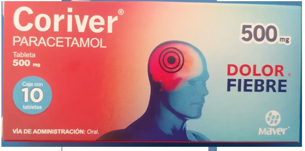 CORIVER 500 MG C/10 TABS (PARACETAMOL)(MAVER)
