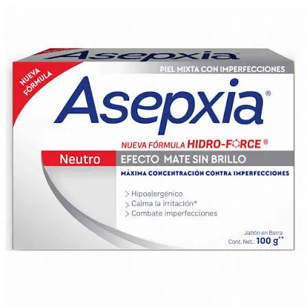 ASEPXIA JABON NEUTRO PIEL MIXTA C/100 GRS (GENOMMA)