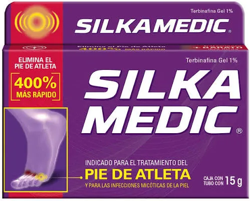 SILKA MEDIC C/15 GR GEL (TERBINAFINA)(GENOMMA)
