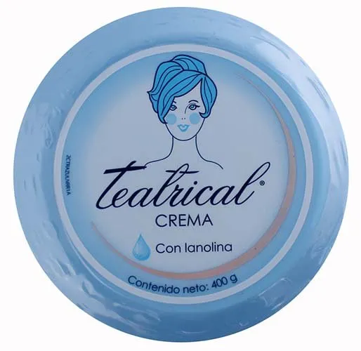 CREMA TEATRICAL LANOLINA C/400 GR (TARRO AZUL) (GENOMMA)