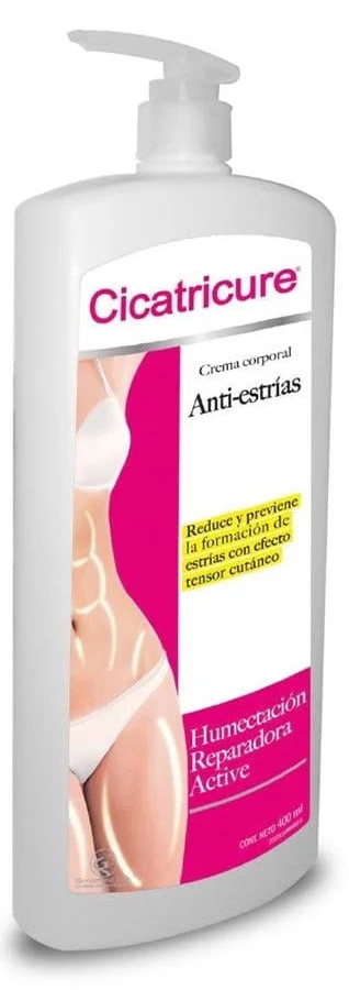 CICATRICURE CREMA ANTI- ESTRIAS C/400 ML  (GENOMMA)
