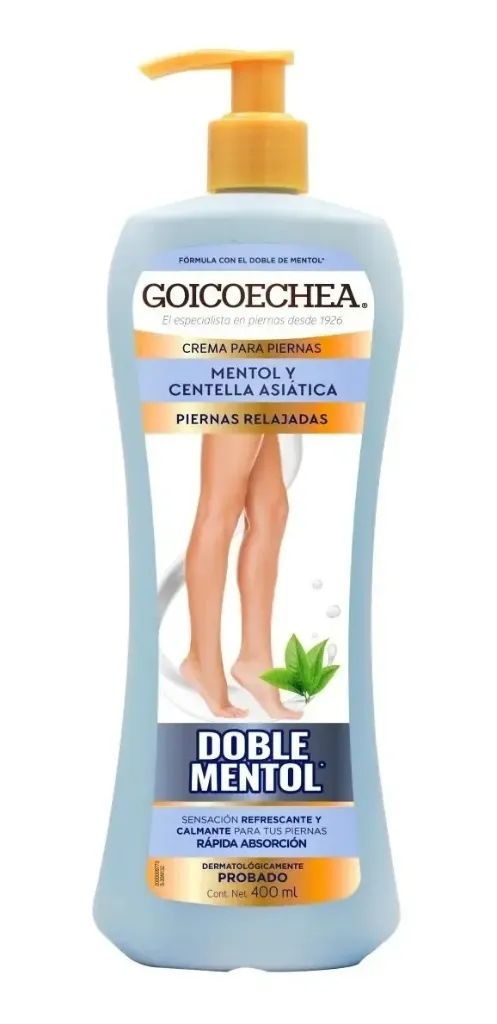 GOICOECHEA  CREMA DOBLE MENTOL PIERNAS RELAJADAS (GENOMMA)