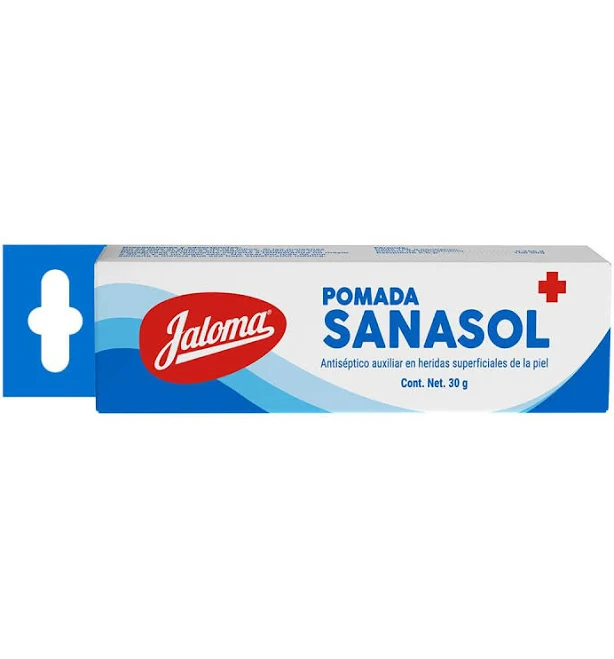 SANASOL POMADA TUBO C/30 GR (JALOMA)