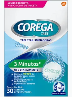 COREGA TABLETAS LIMPIADORAS C/30 TAB  (HALEON)
