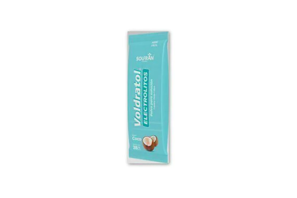 VOLDRATOL SABOR COCO PVO C/28.14 G (ELECTROLITOS)(SOLFRAN)