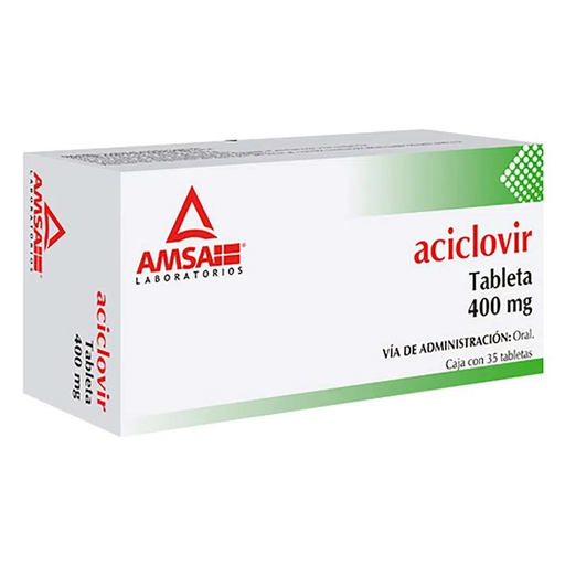ACICLOVIR 400MG C/35 TABS (AMSA)