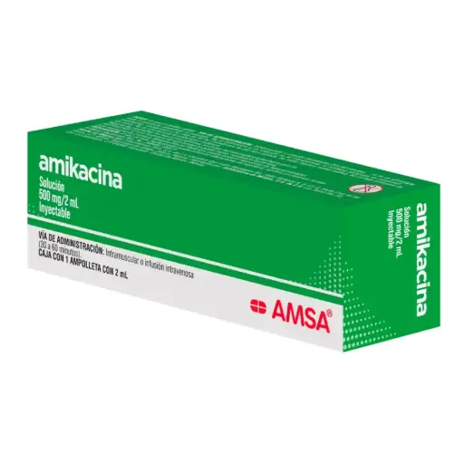 AMIKACINA 500MG C/1 AMP (AMSA)