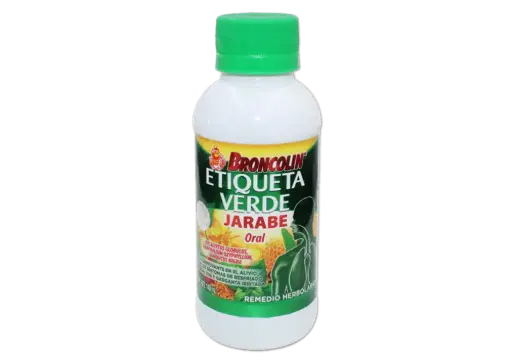 BRONCOLIN ETIQUETA VERDE JBE 140ML (GLOBULUS/OXYPHYLLUM/SAMBUCUS NIGRA)(BRONCOLIN)