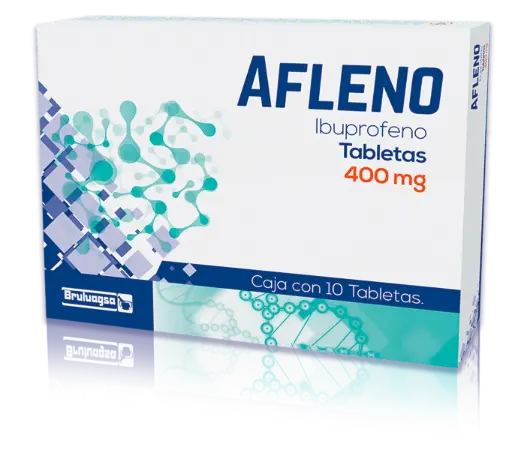 AFLENO 400MG C/10 TABS (IBUPROFENO)(BRULUAGSA)