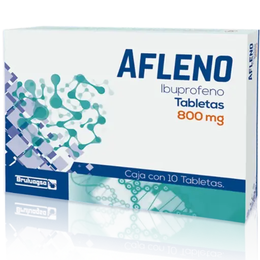 AFLENO 800MG C/10 TABS (IBUPROFENO)(BRULUAGSA)