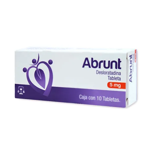 ABRUNT 5MG C/10 TABS (DESLORATADINA)(BRULUART)