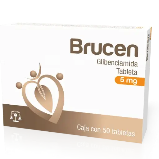 BRUCEN 5MG C/50 TABS (GLIBENCLAMIDA)(BRULUART)
