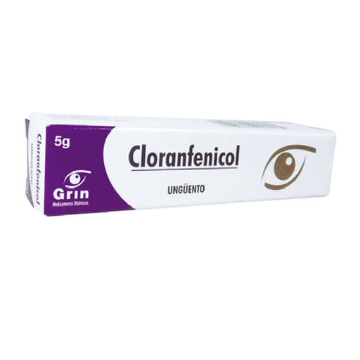 CLORANFENICOL C/5 G UNGÜENTO OFTALMICO (GRIN)