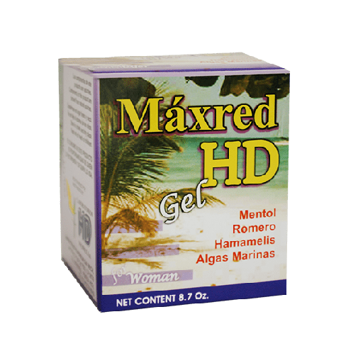 MAX RED GEL MUJER (MORADO) GEL C/250GR (HD MORELIA)