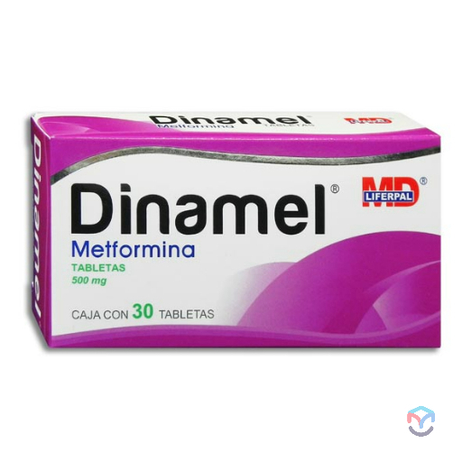 DINAMEL 500MG C/30 TABS (METFORMINA)(LIFERPAL)