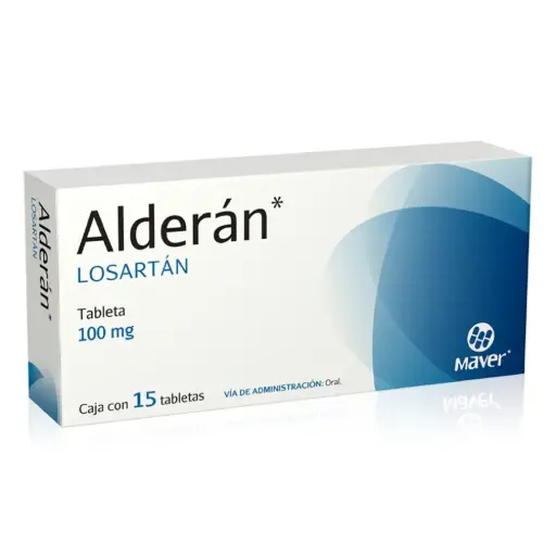 ALDERAN 100MG C/15 TABS (LOSARTAN)(MAVER)