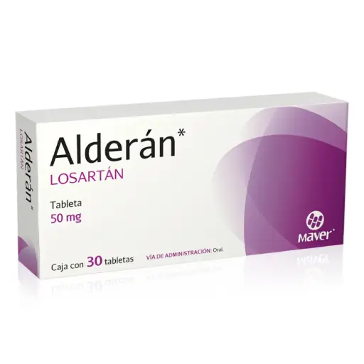 ALDERAN 50MG C/30 TABS (LOSARTAN)(MAVER)