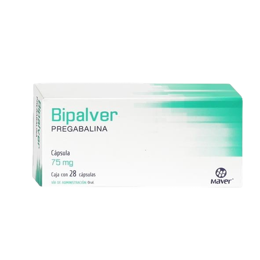 BIPALVER 75MG C/28 CAPS (PREGABALINA)(MAVER)