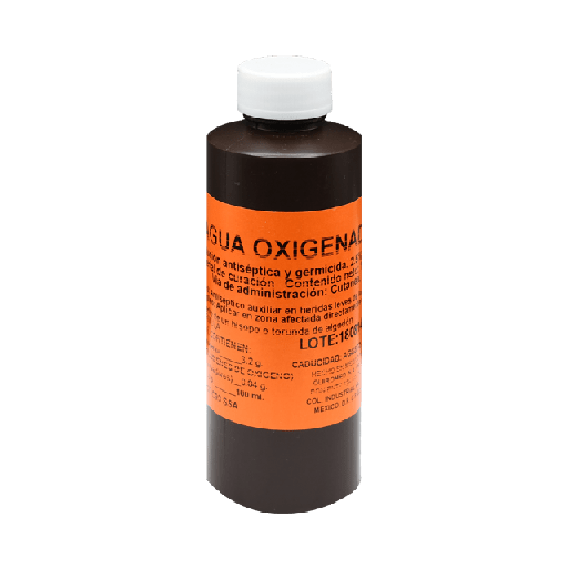 AGUA OXIGENADA C/120ML (QUIROMED)
