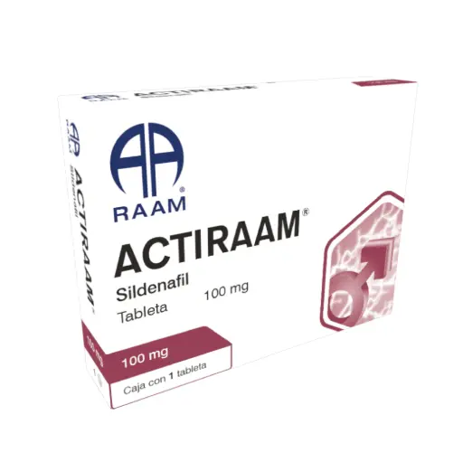 ACTIRAAM 100MG C/1 TAB (SILDENAFIL)(RAAM)