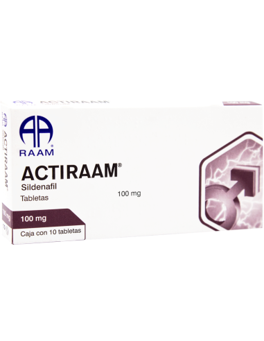 ACTIRAAM 100MG C/10 TAB (SILDENAFIL)(RAAM)
