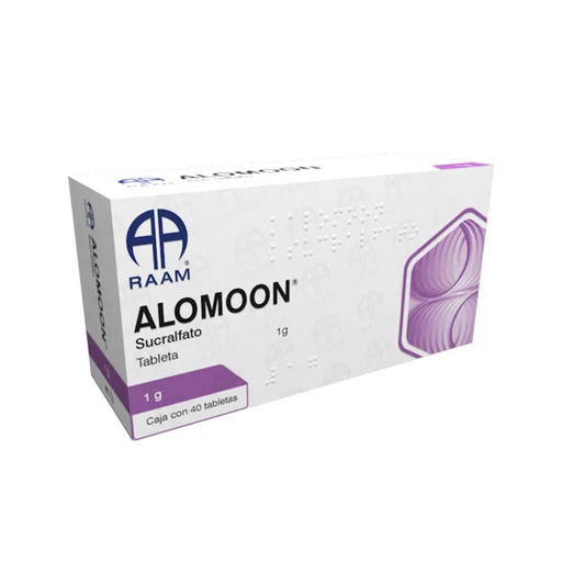 ALOMOON 1GR CAJA C/40 TAB (SUCRALFATO)(RAAM)