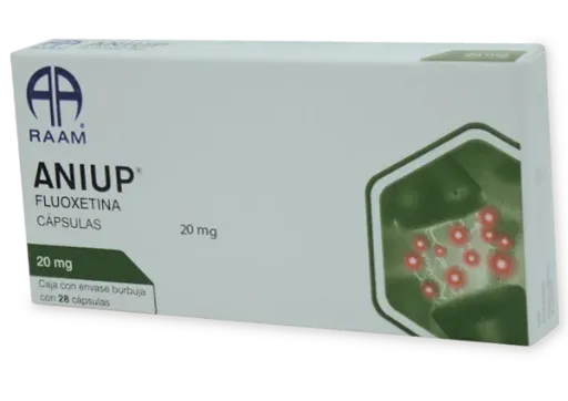 ANIUP CAPS 20MG C/28 (FLUOXETINA)(RAAM)