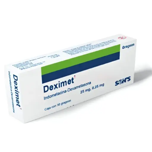 DEXIMET GRAGEAS C/30 (INDOMETACINA/DEXAMETASONA)(SON'S)