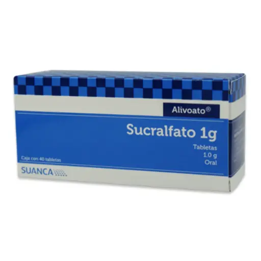 ALIVOATO TABS 1G C/40 (SUCRALFATO)(SUANCA)