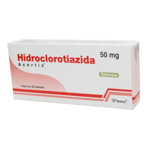 ACORTIZ  TAB 50MG C/20 (HIDROCLOROTIAZIDA)(VICTORY)