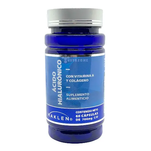 ACIDO HIALURONICO C/VIT "A", COLAGENO C/60 CAPS (IVA)(MAKLEN)