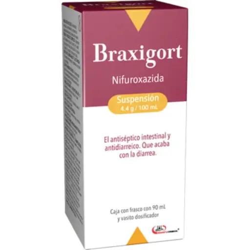BRAXIGORT C/90ML SOL (NIFUROXAZIDA)(DEGORT'S)