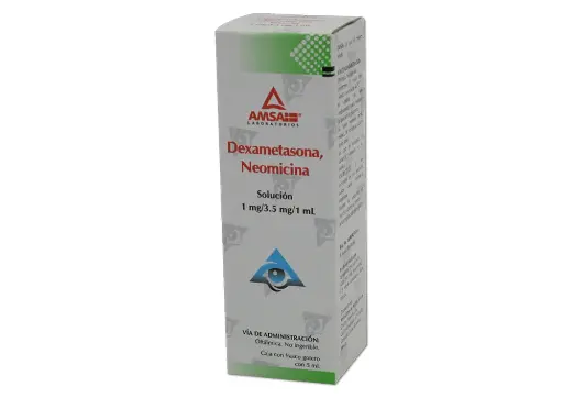 DEXAMETASONA, NEOMICINA C/5 ML GOTAS OFT       (AMSA)