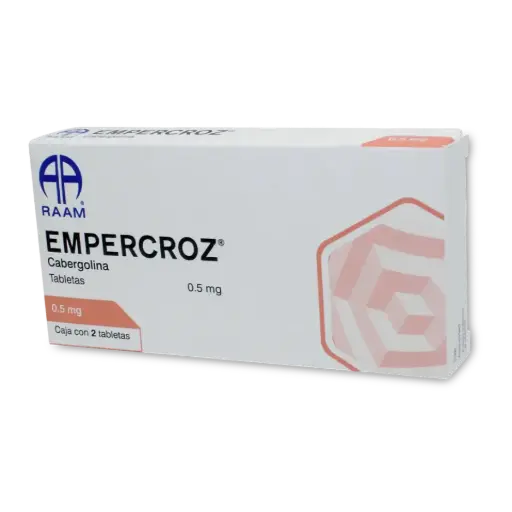 EMPERCROZ TAB 0.5MG C/2 (CABERGOLINA)(RAAM)