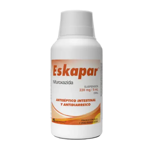 ESKAPAR 220MG/5ML SUSPENSION 90ML (NIFUROXAZIDA)(ARMSTRONG)